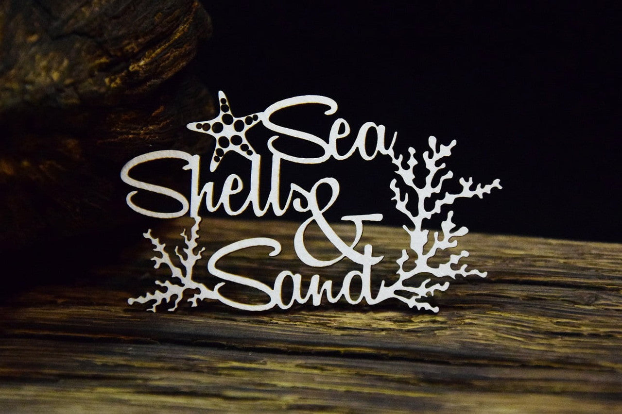 SNIPART tropical adventure sea shells sand