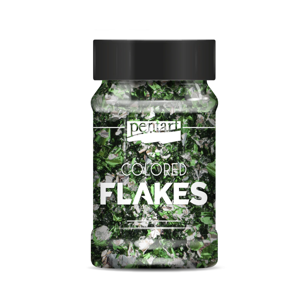 Pentart Colored Foil Flakes min. 1 g.