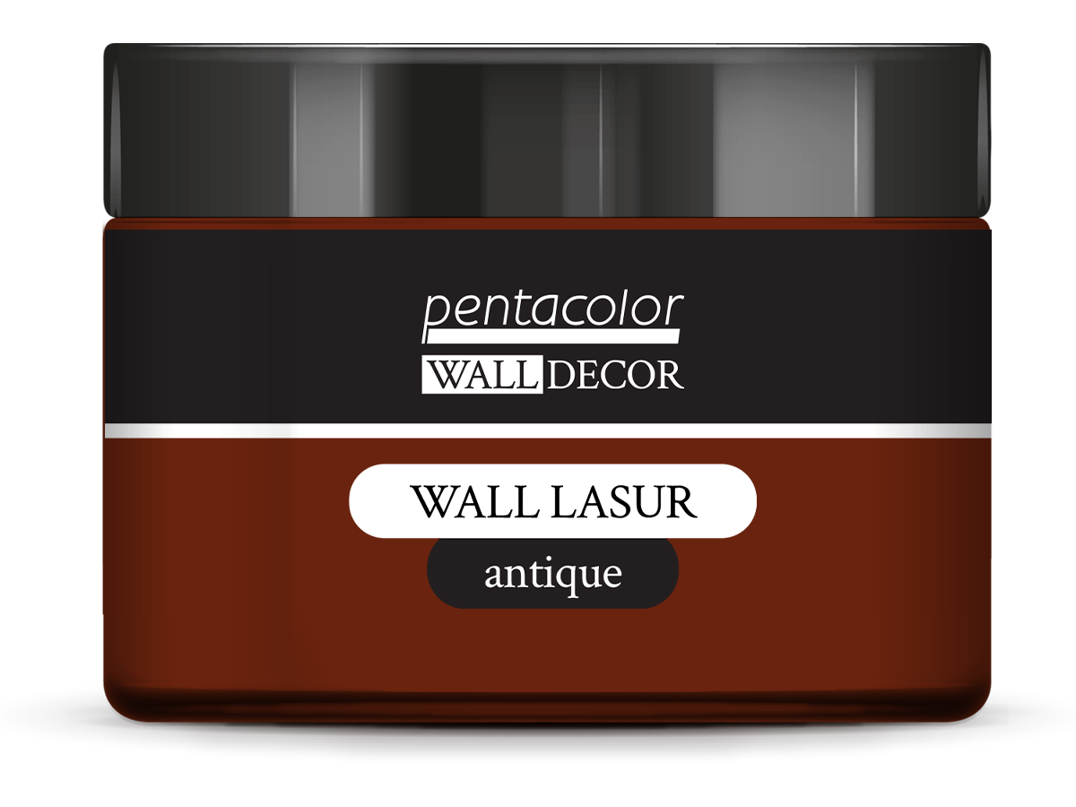 PENTART WALL LASUR ANTIQUE BROWN