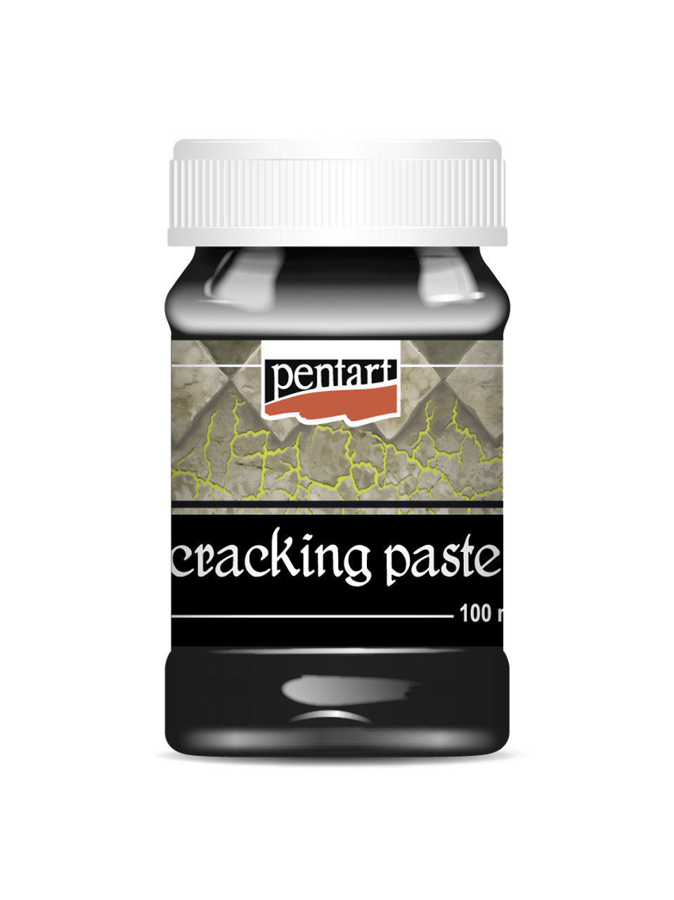 Pentart Cracking Paste 100ml  this is component 2 of a 2 part crackle system