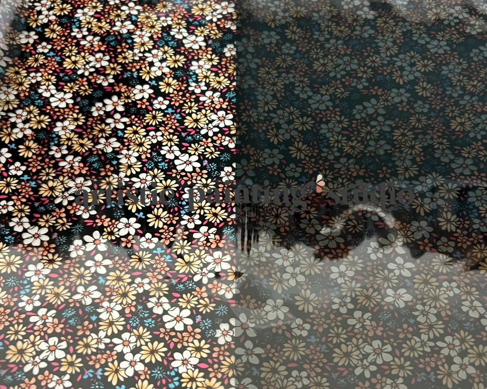 Cleo's flowers foil (transparent)