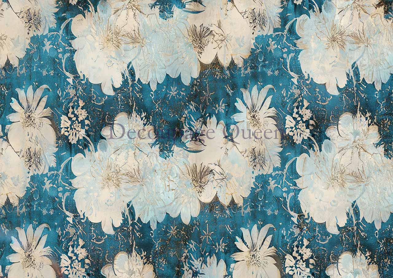 Decoupage Queen Andy Skinner Floral Cascade A4 (8.3 X 11.7 INCHES)