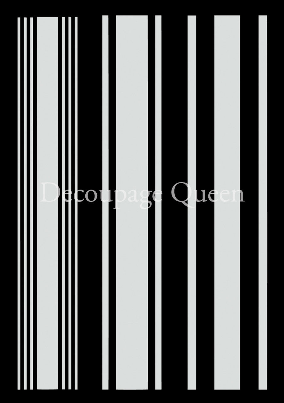 Decoupage Queen Stencils A4 8.3 X 11.7 inches