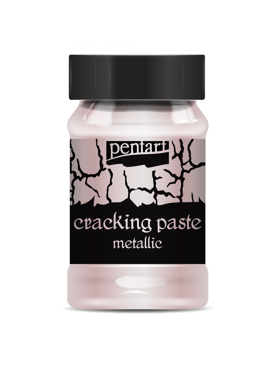 Pentart Cracking Paste Metallic 100ml this is component 2 of a 2 part crackle system