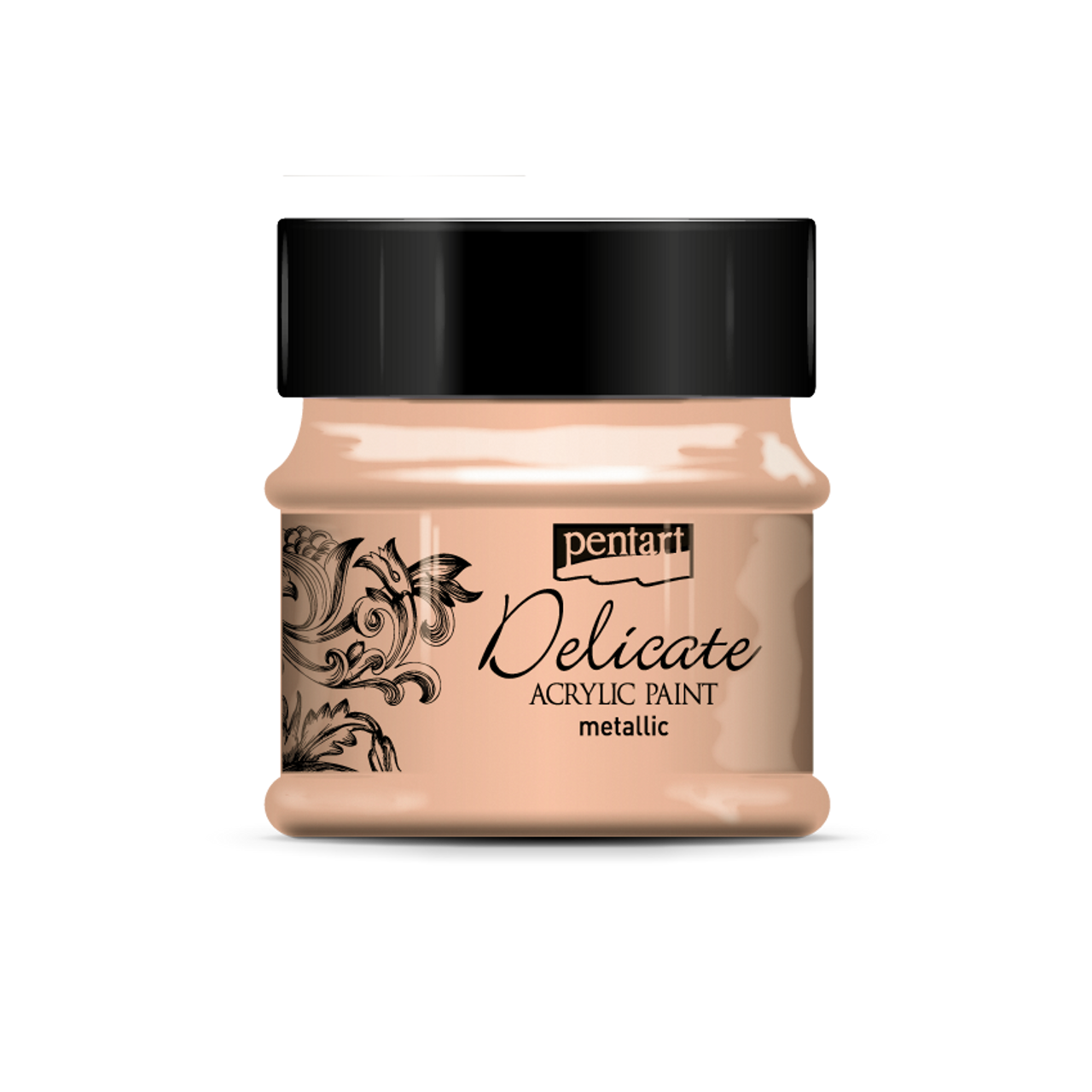 Pentart Delicate Metallic acrylic paint 50ml VARIOUS COLORS