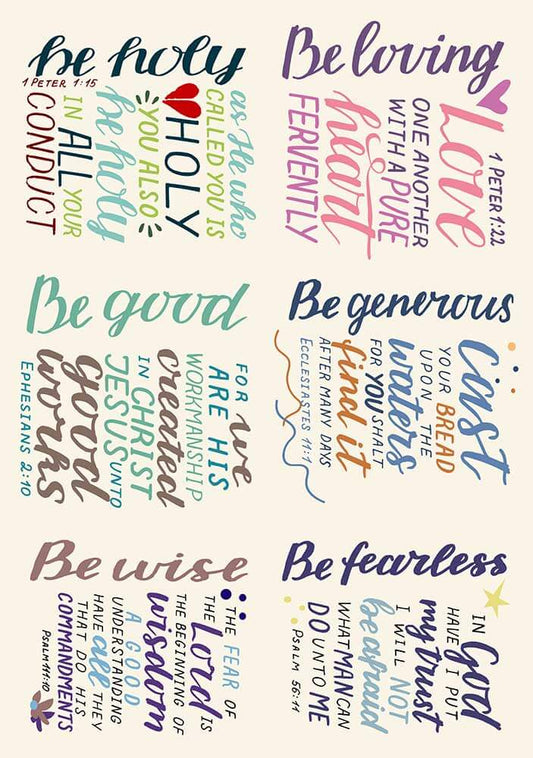 Religious Quotes I Rice PaperEuropean Excellency