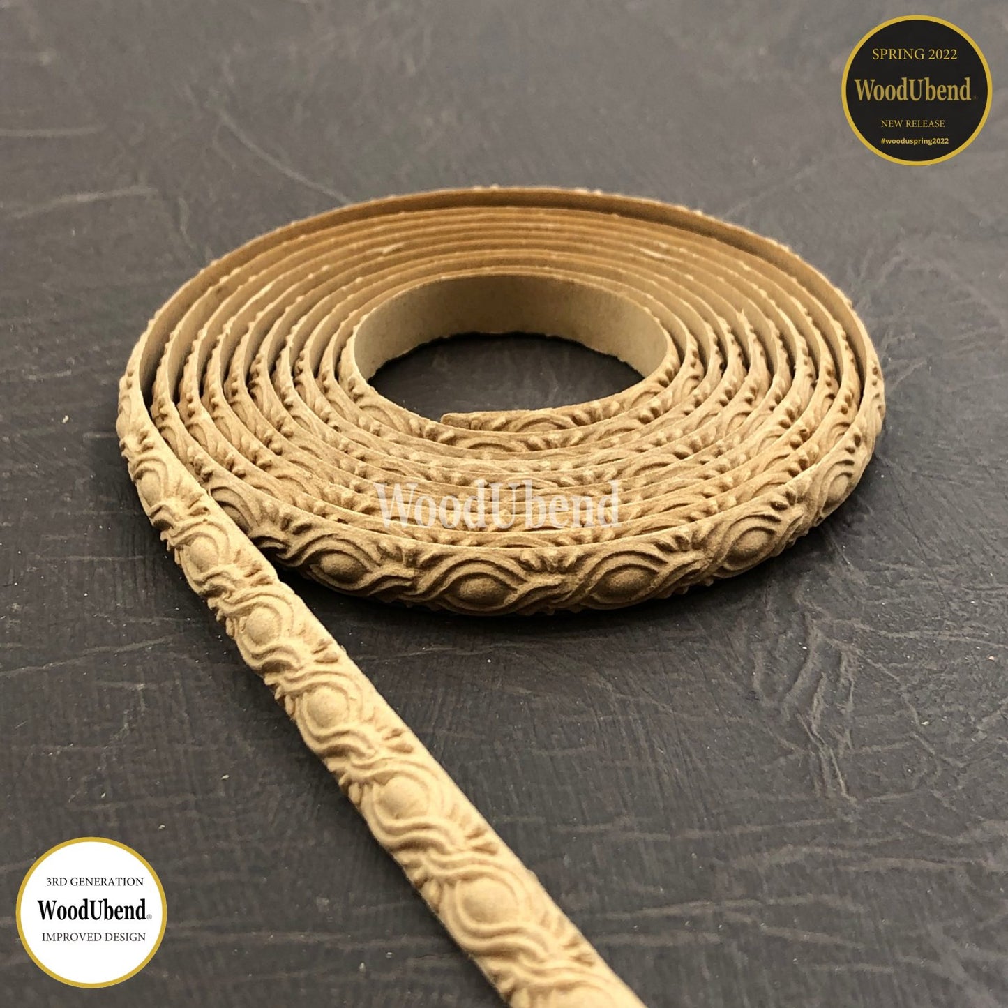 woodubend bendable when heated Petite Braid Trims TR708 0.8x208x0.2 cm