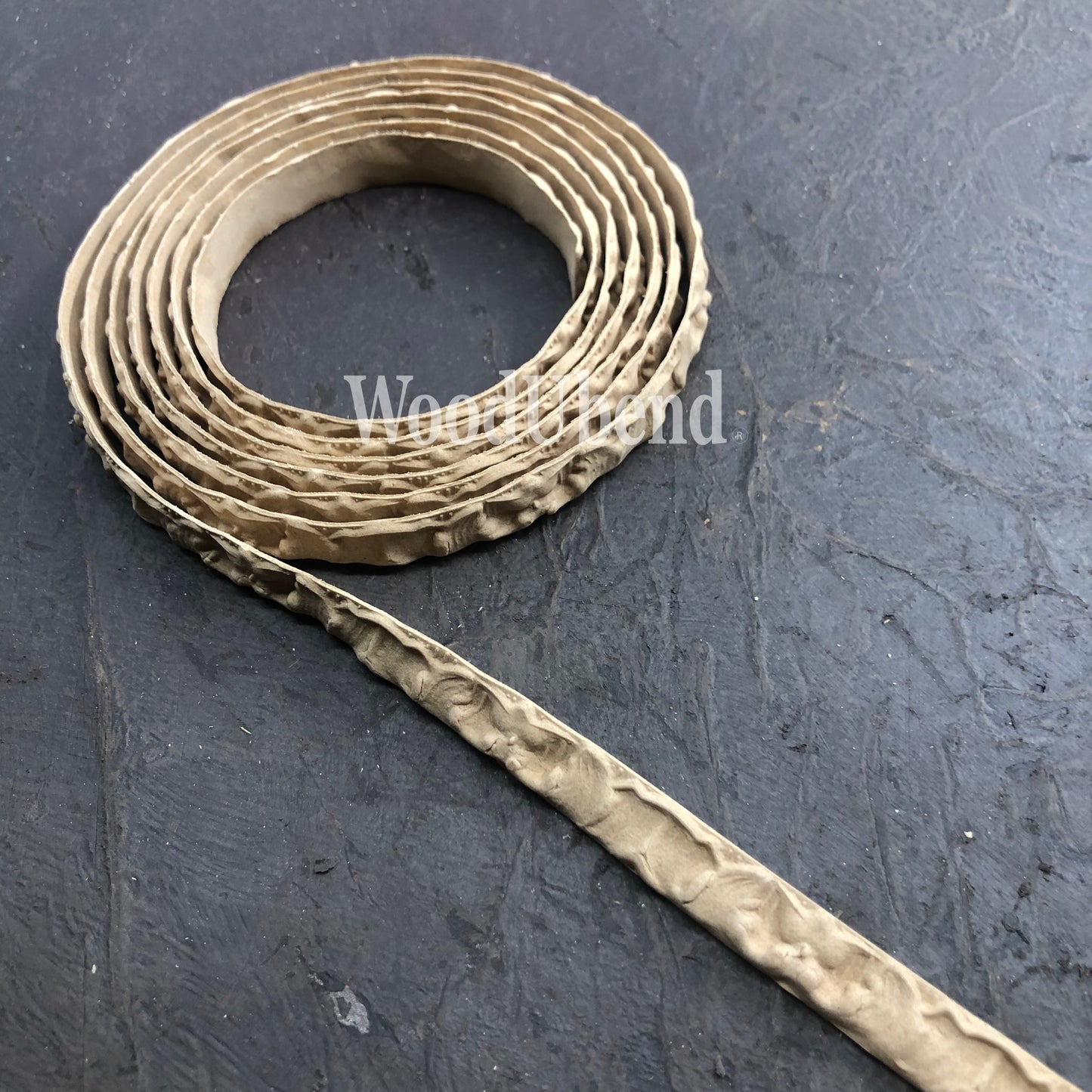 WoodUbend bendable when heated Abstract Flower & Shell Trims TR748 215×1.2cm