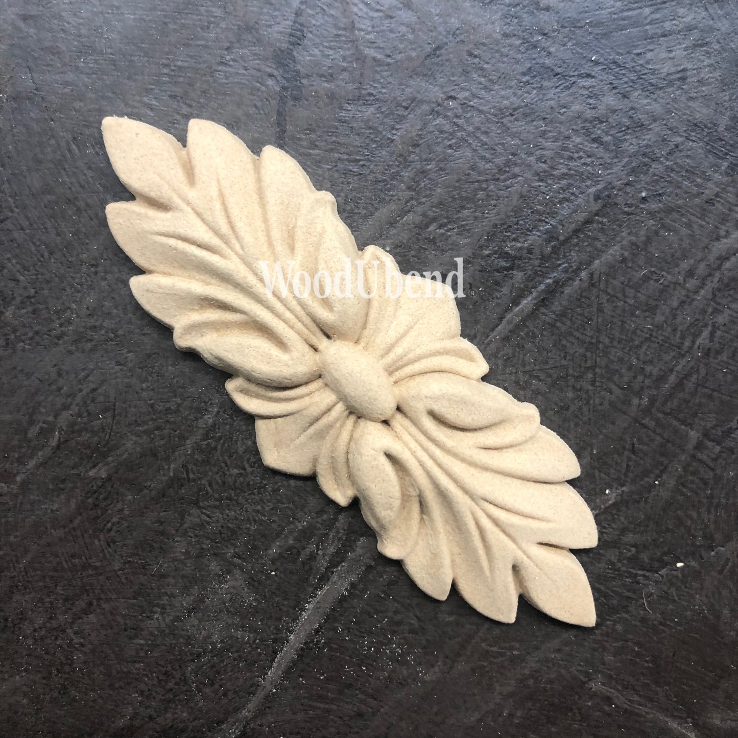 woodubend Leafy Pediments WUB 1329, 4.x10cm bendable when heated