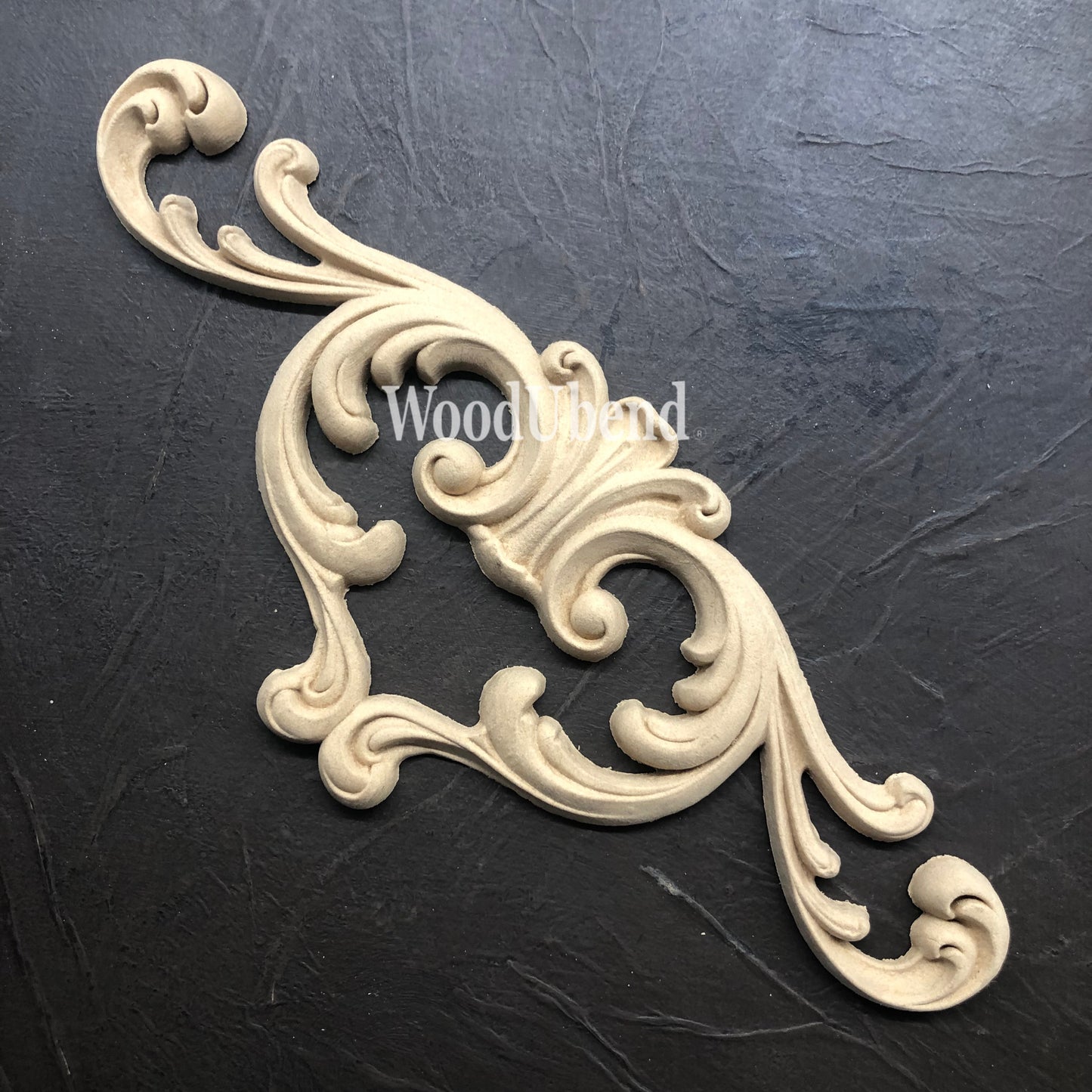 woodubend 28 x11 cm,Decorative Furniture Moulding, SKU 1418 bendable when heated