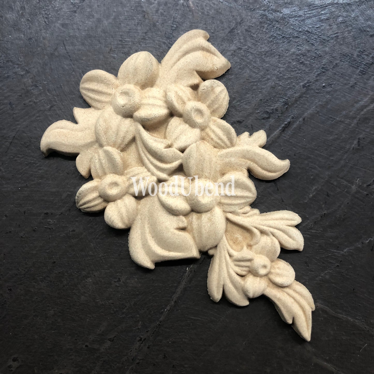 Woodubend bendable when heated Flower Garlands WUB1674 11×6.5cm