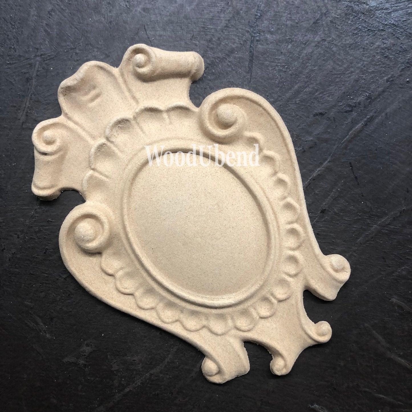 Woodubend bendable when heated Decorative Plaque WUB1711 11.7×8.5cm