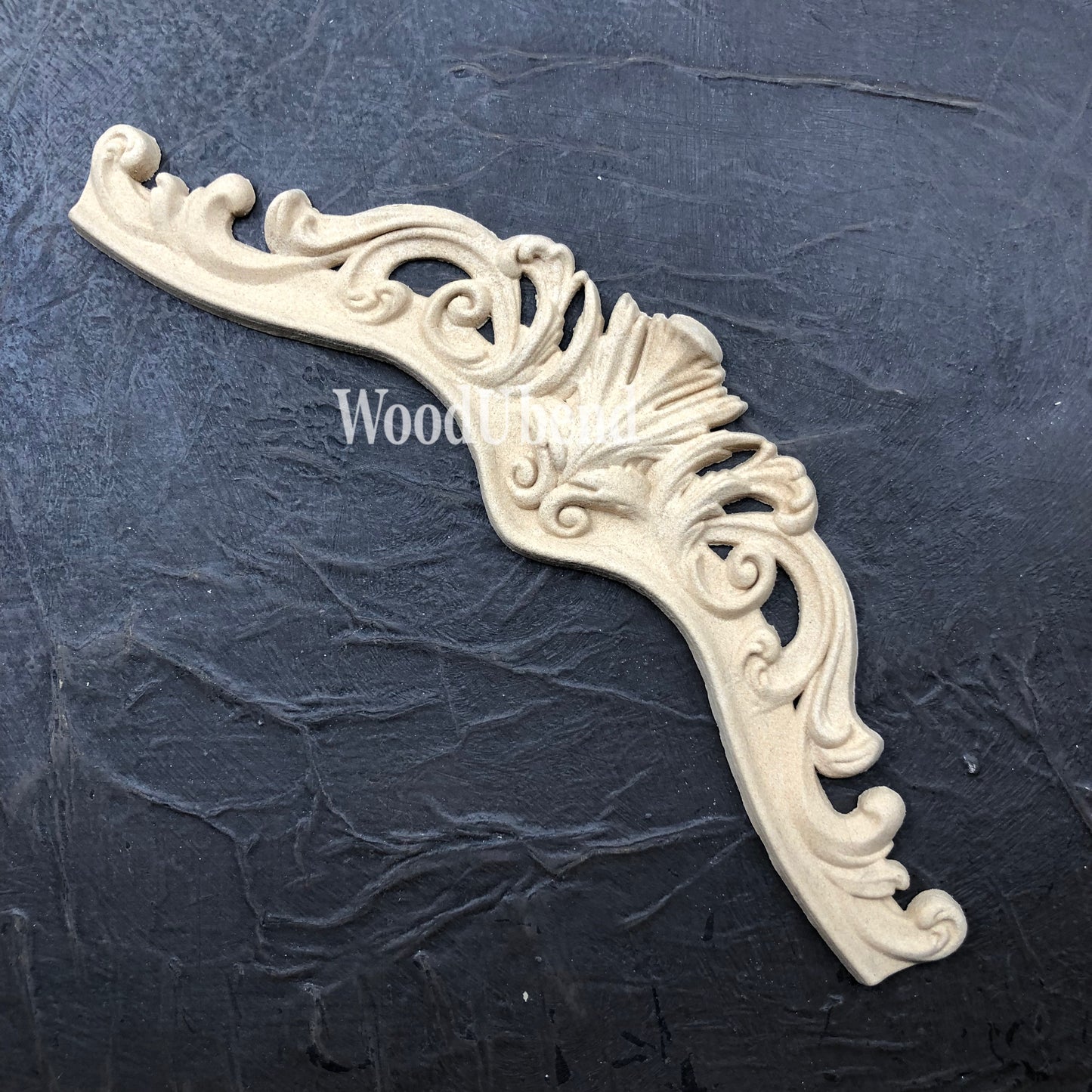 Woodubend bendable when heated Pediment WUB2108 21.5×6.5cm