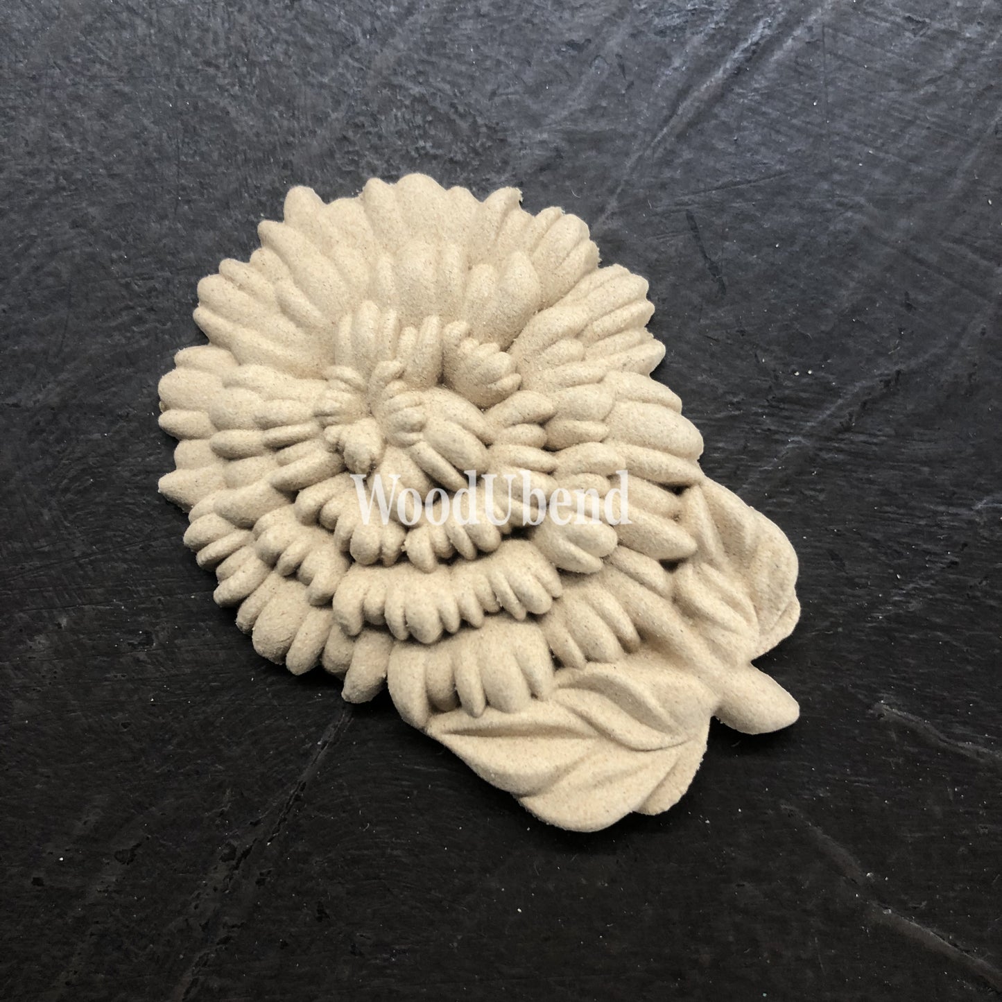 Woodubend bendable when heated Carnation Flower WUB2122 6.5×4.5cm SKU 2122