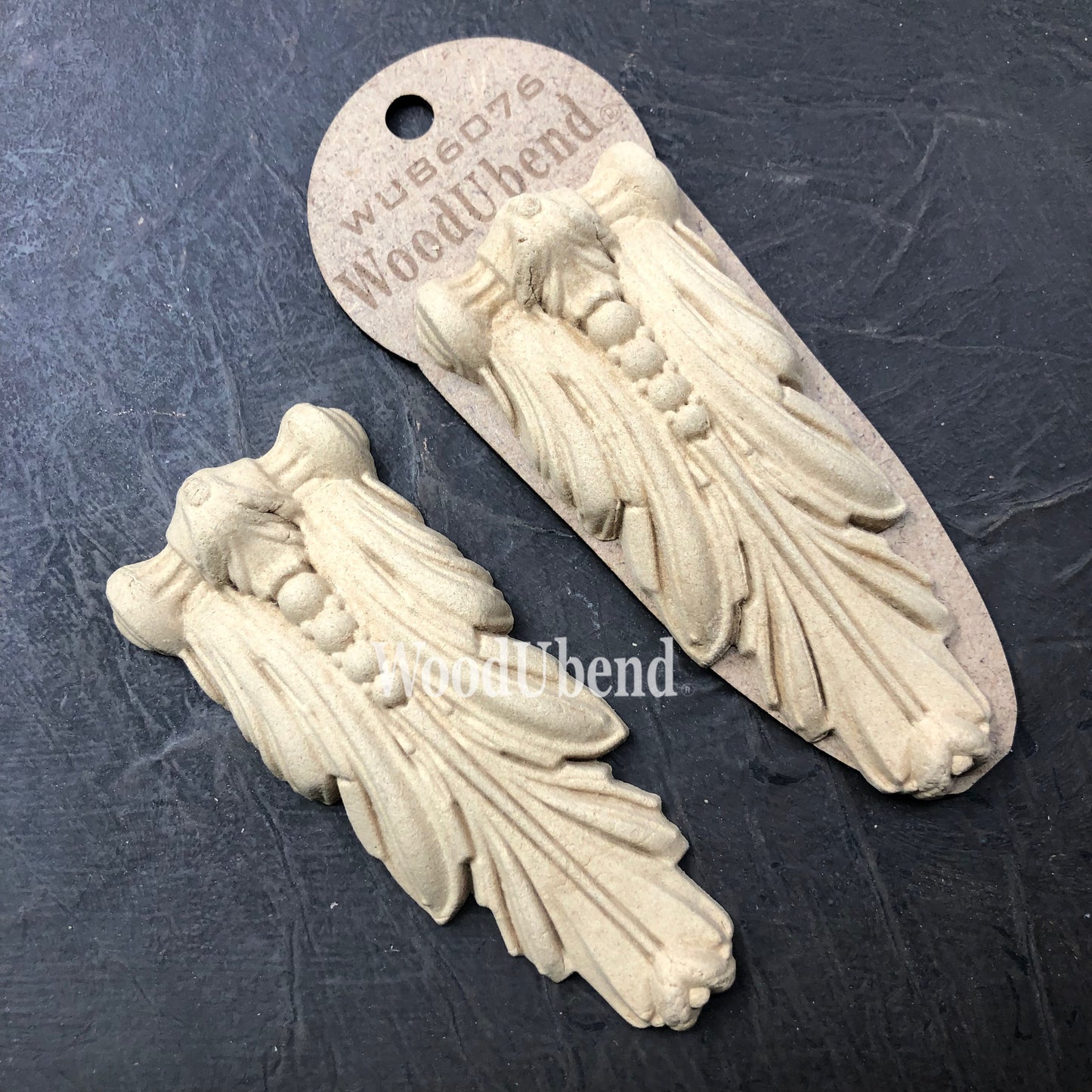 Woodubend bendable when heated pair of Corbels WUB 6076 11.8x5cm