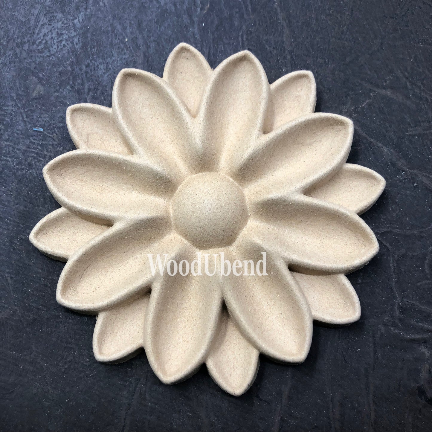Woodubend bendable when heated Rounded Flower Centrepieces WUB 6098 10.1×10.1cm