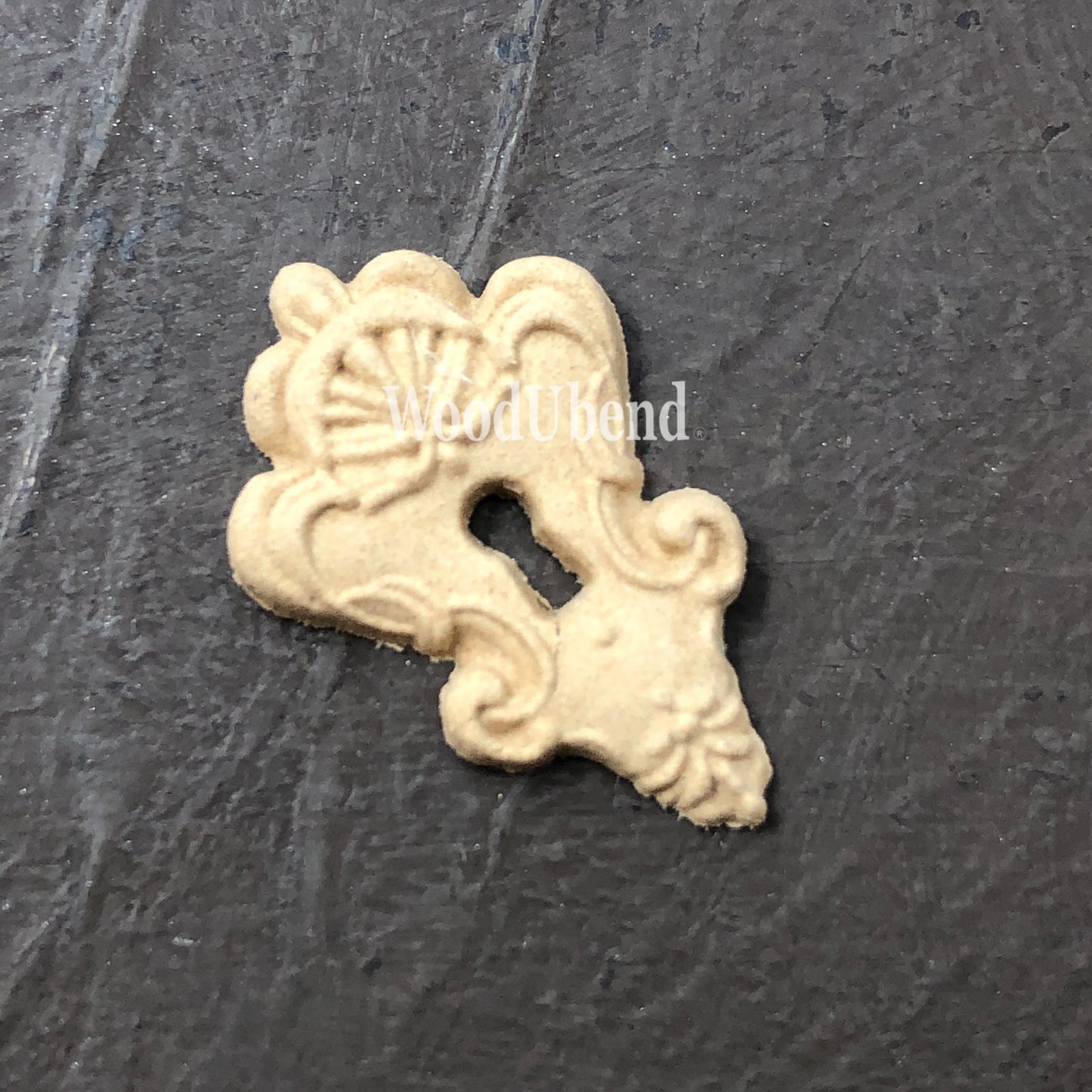 woodubend bendable when heated Keyholes WUB0990 4.5x4cm