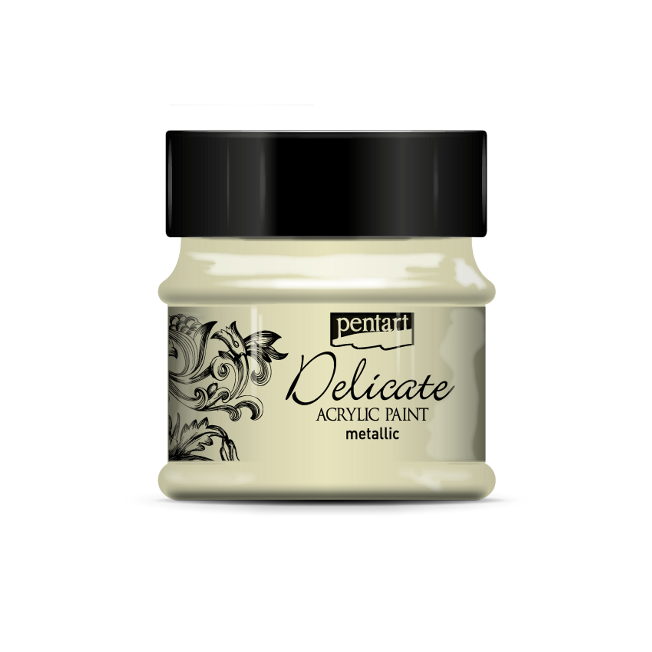 Pentart Delicate Metallic acrylic paint 50ml VARIOUS COLORS