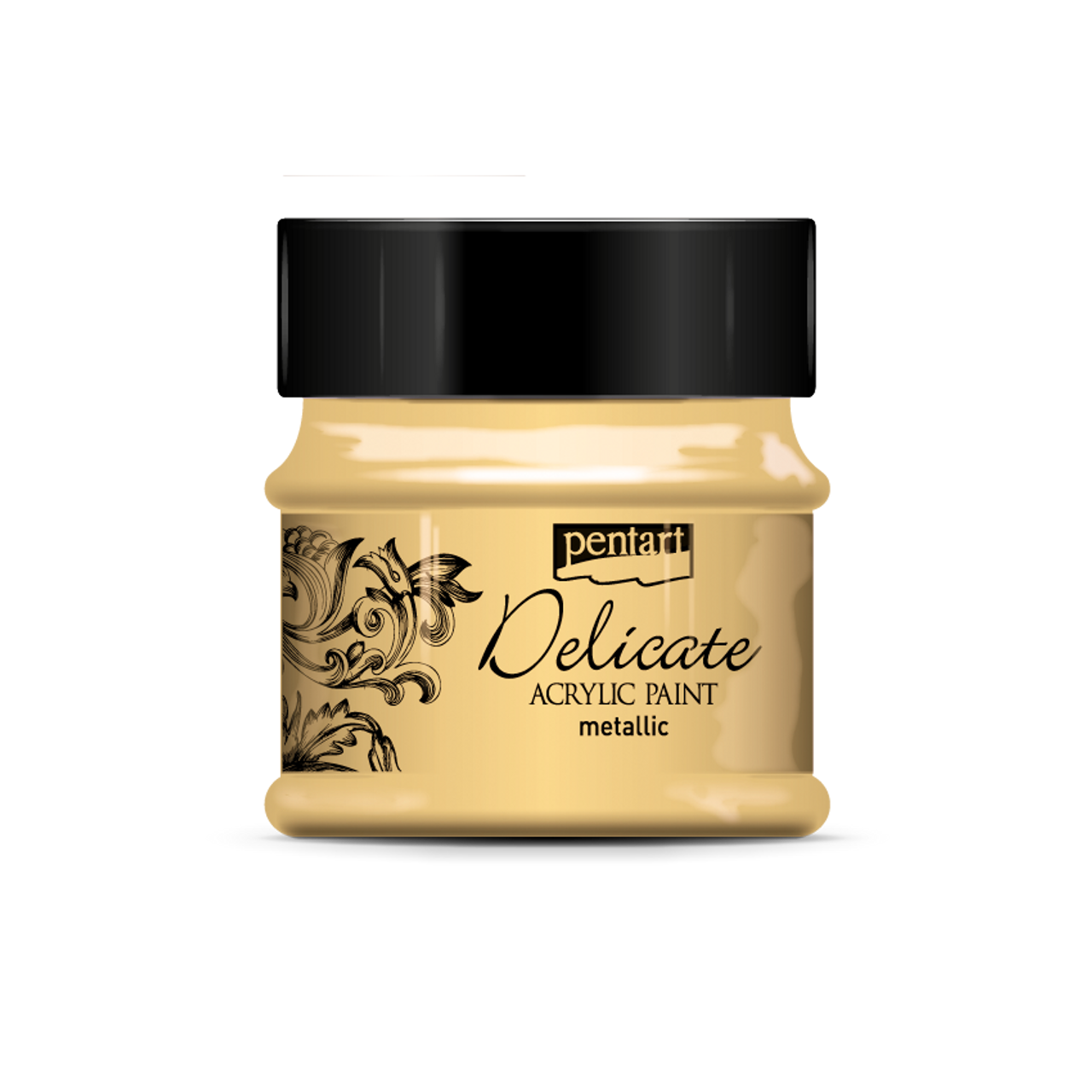 Pentart Delicate Metallic acrylic paint 50ml VARIOUS COLORS