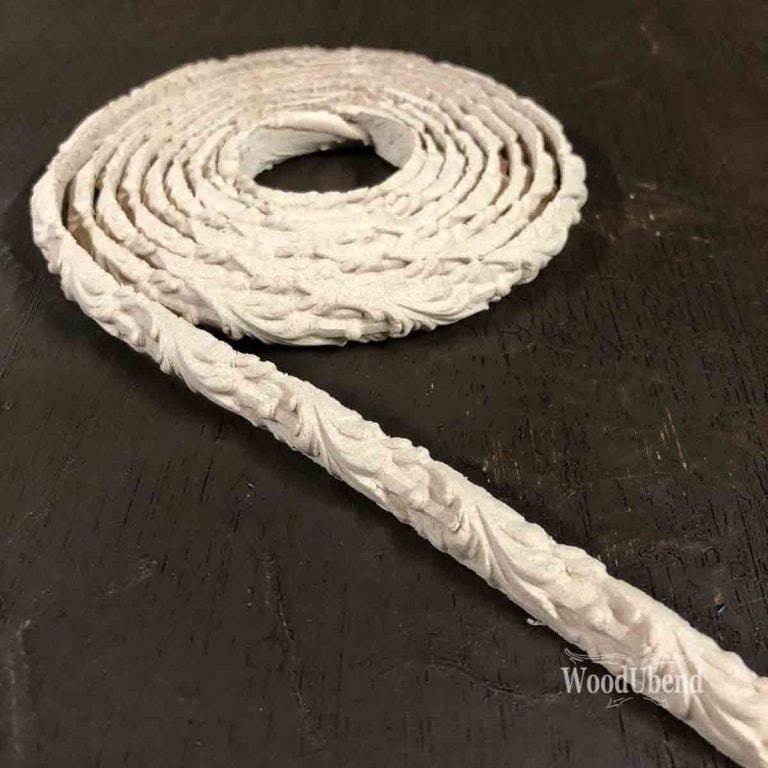 Woodubend 1.0 cmx208 cm, Decorative trim, Applique Furniture Moulding, SKU TR50a bendable when heated