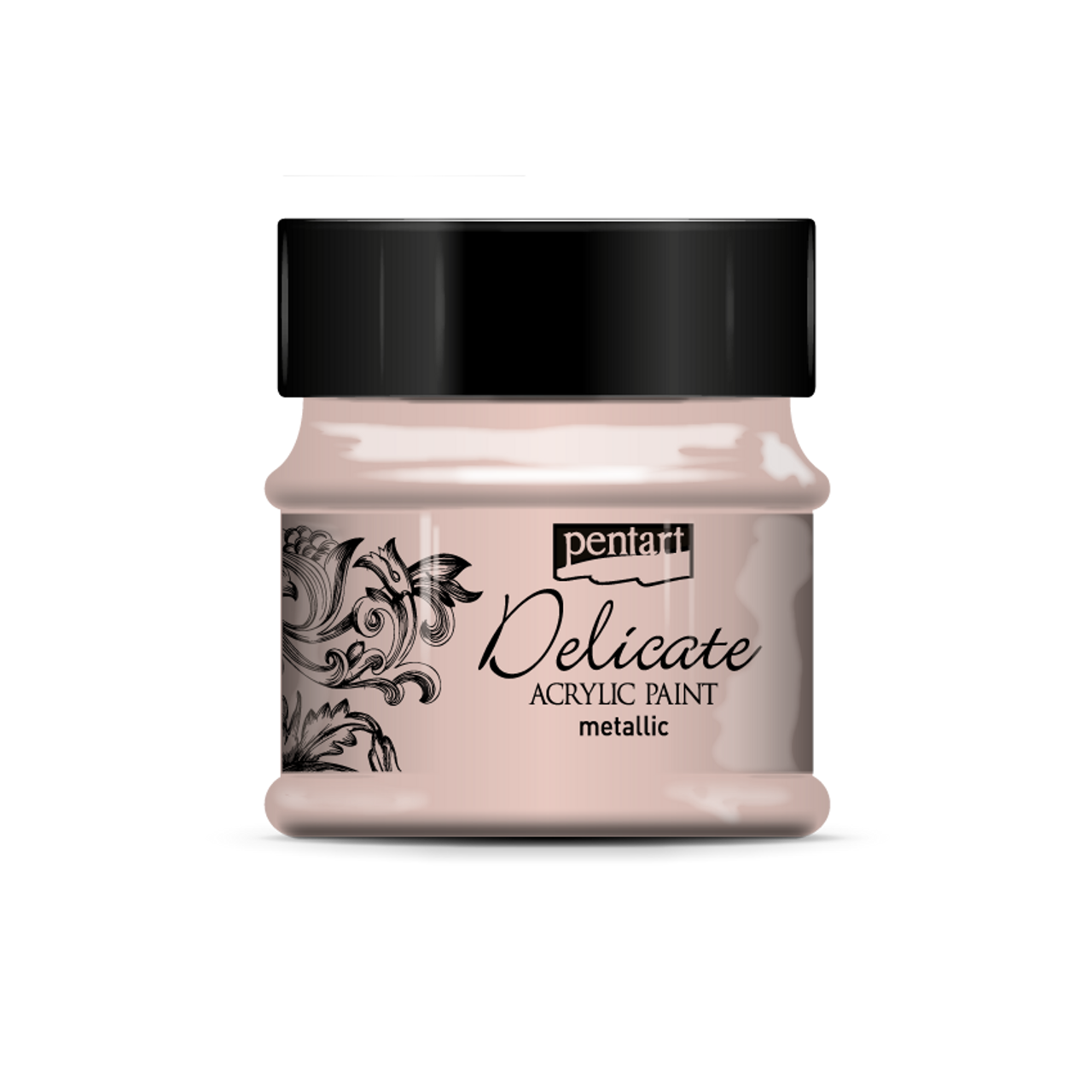 Pentart Delicate Metallic acrylic paint 50ml VARIOUS COLORS