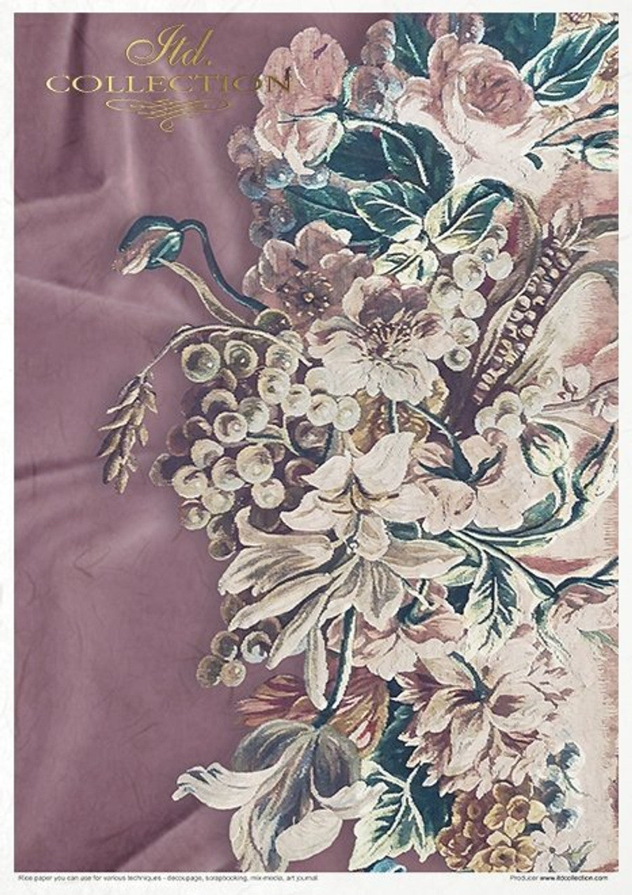 ITD COLLECTION Rice paper pack of 11 Velvet A4 (8.3 X 11.7 INCHES)