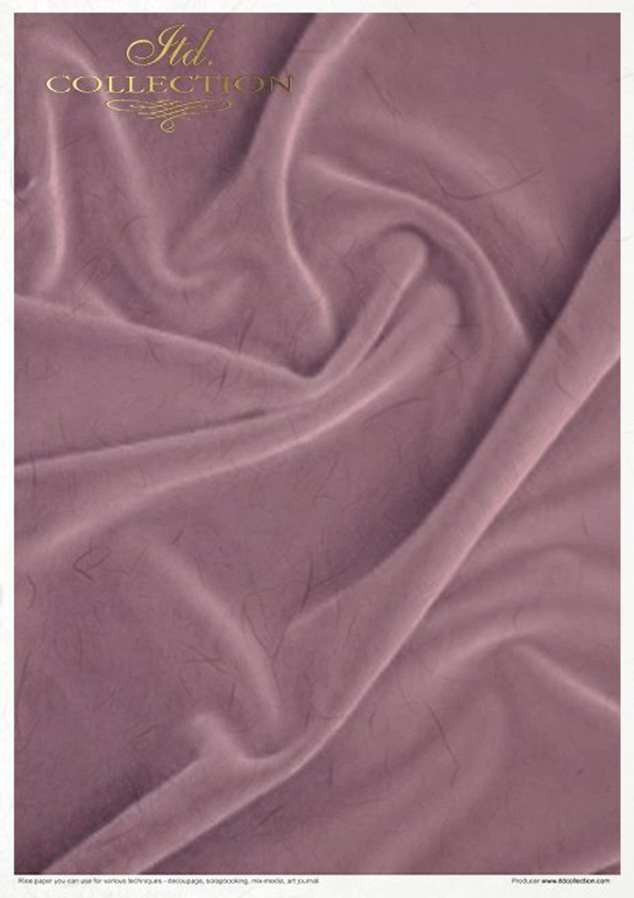 ITD COLLECTION Rice paper pack of 11 Velvet A4 (8.3 X 11.7 INCHES)