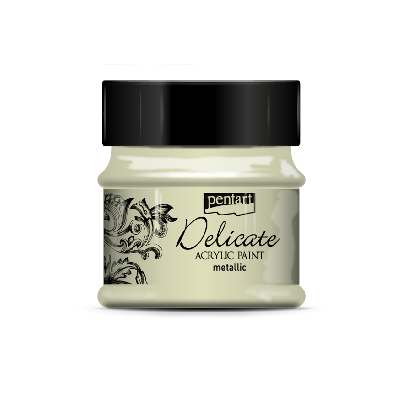 Pentart Delicate Metallic acrylic paint 50ml VARIOUS COLORS