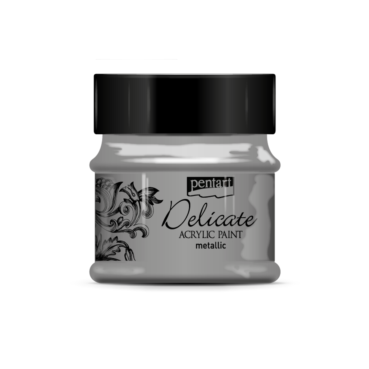 Pentart Delicate Metallic acrylic paint 50ml VARIOUS COLORS