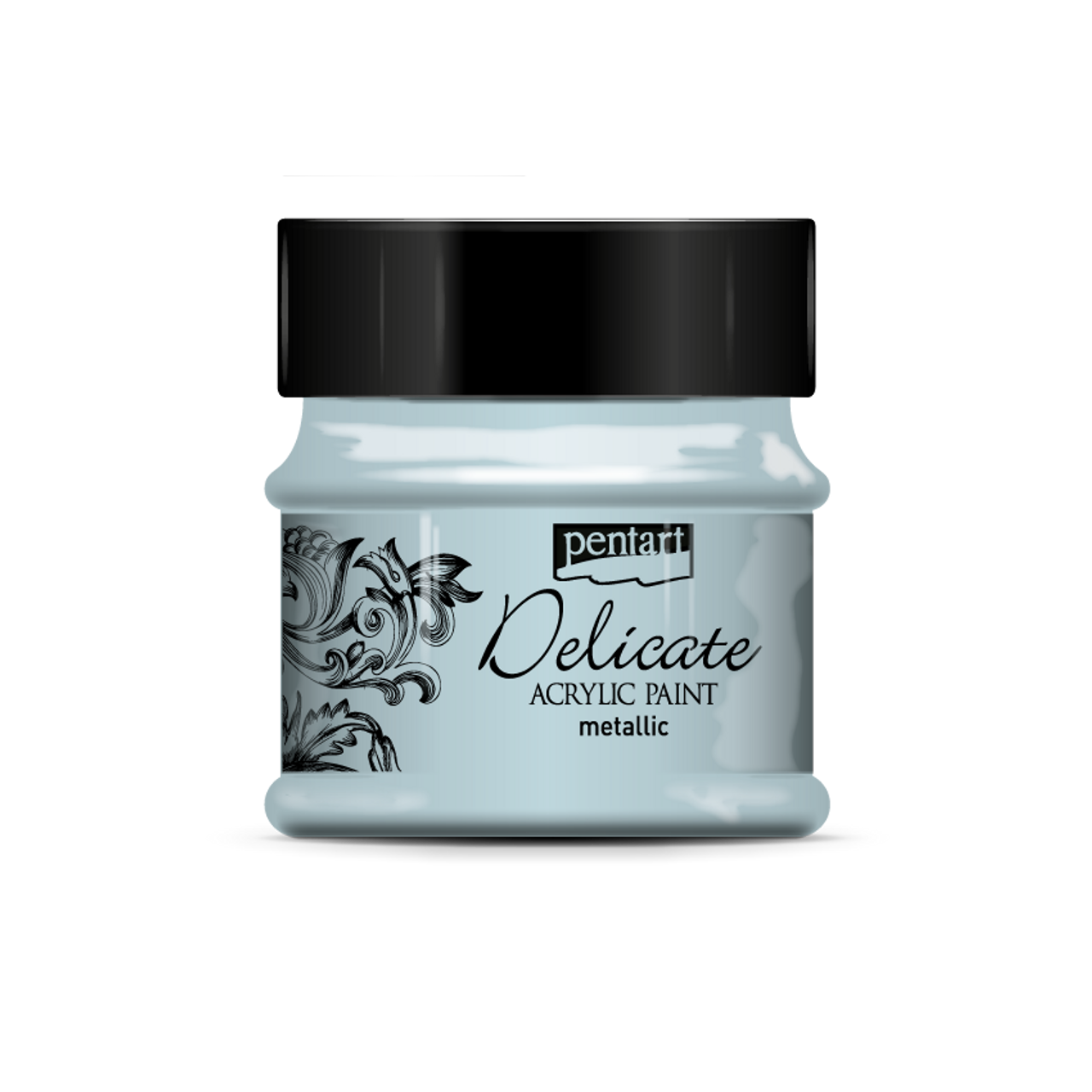 Pentart Delicate Metallic acrylic paint 50ml VARIOUS COLORS