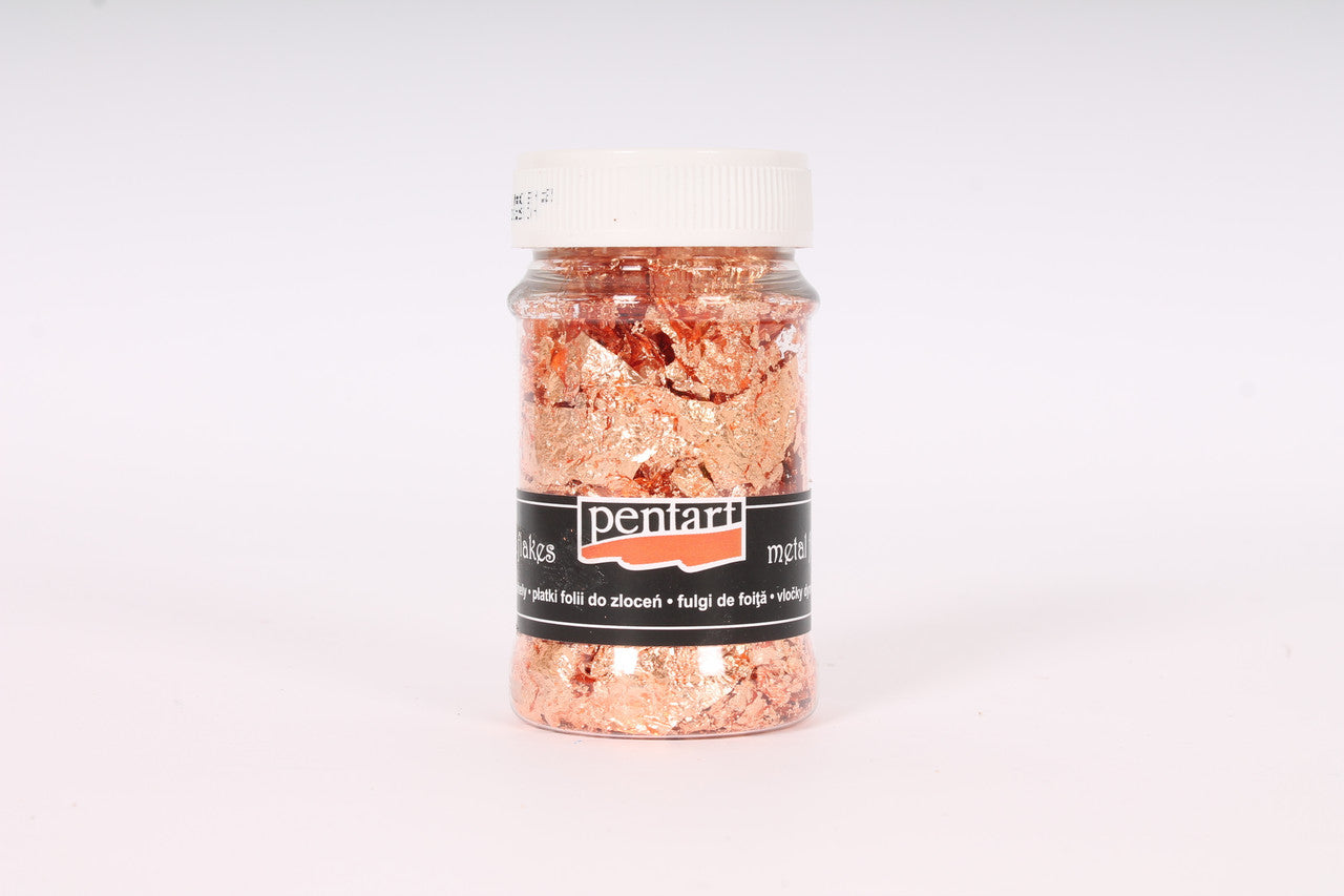 Pentart Metal Flakes 100ml, mixed