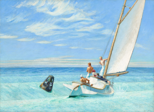 Posh Chalk Deluxe Decoupage Paper Sailing A3 (11.7 X 16.5 INCHES)
