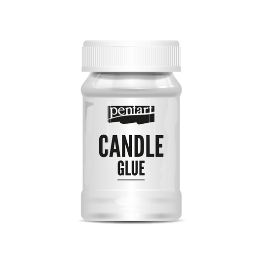 Pentart candle glue - Glue contains a flame retardant & can be burned safely.
