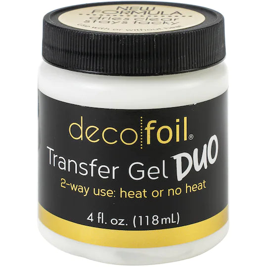 Transfer gel duo adhesive
