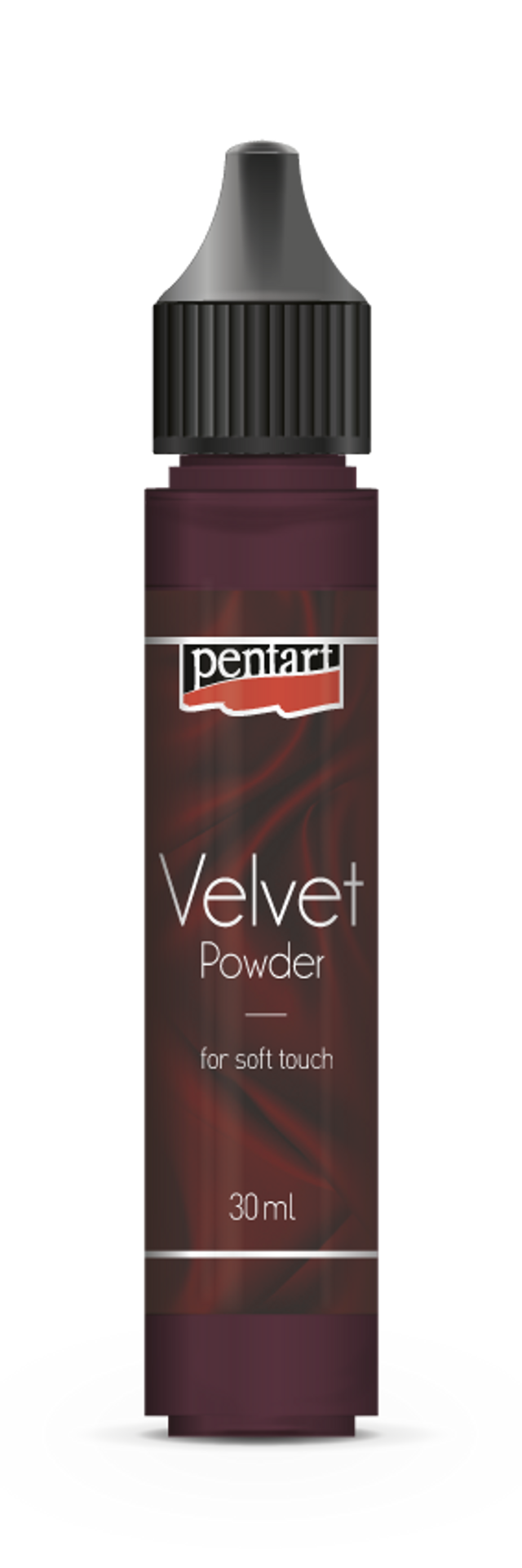 Velvet Powder Garnet Red