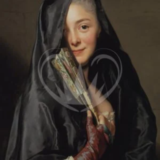Posh Chalk Deluxe Decoupage Paper Veiled lady A1 (23.4 x 33.1 inches)