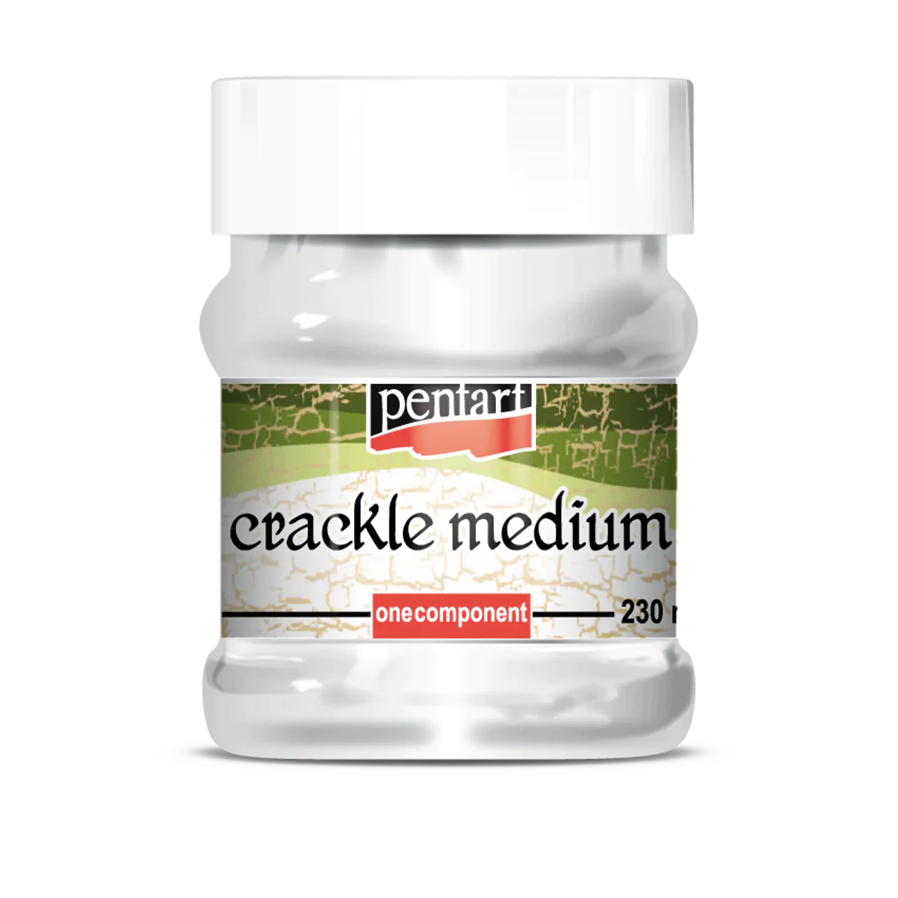 Pentart Crackle medium 100 ml and 230 ml