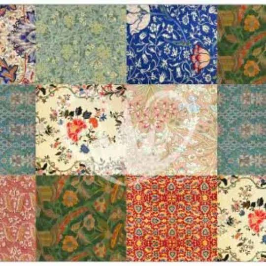 Posh Chalk Deluxe Decoupage Paper Patchwork A3 (11.7 X 16.5 INCHES)