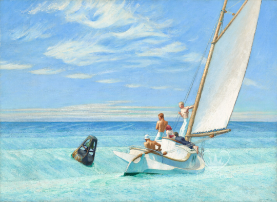 Posh Chalk Deluxe Decoupage Paper Sailing A1 (23.4 x 33.1 inches)