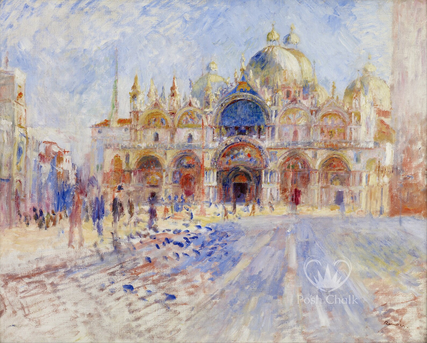 Posh Chalk Deluxe Decoupage Paper Venetian Palace A3 (11.7 X 16.5 INCHES)