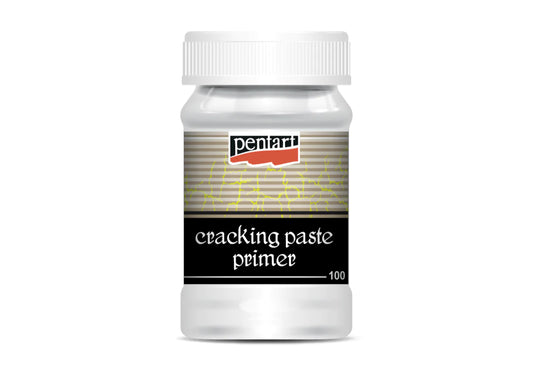 Pentart Cracking Paste  White primer 100ml  this is component 1 of 2 part crackle system                white