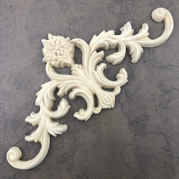woodubend bendable when heated 37 X 17 cm decorative pediment SKU 1233