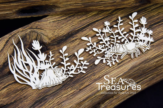 Snipart Sea Treasures Layered Borders 2