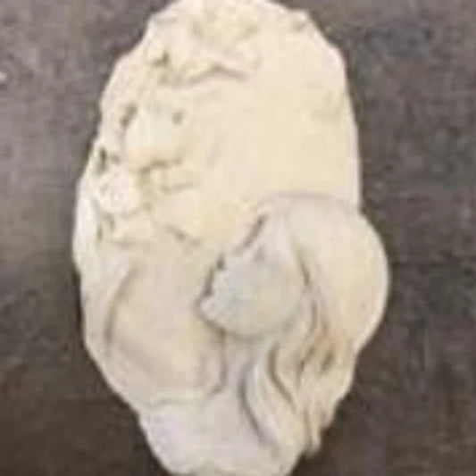 Woodubend bendable when heated 7.6 x 5 cm, Decorative Ornament cameo SKU 2123