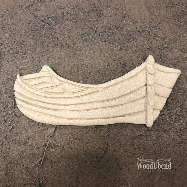 Woodubend bendable when heated Large Wooden Boat WUB2134 17x8cm