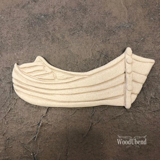 Woodubend bendable when heated Large Wooden Boat WUB2134 17x8cm