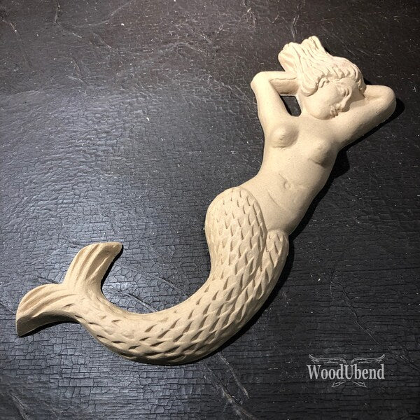 woodubend bendable when heated  Mermaid Applique (26cmx14cm) sku 2284