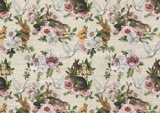 Decoupage Queen EASTER CELEBRATION Rice Paper spring 2025 A4