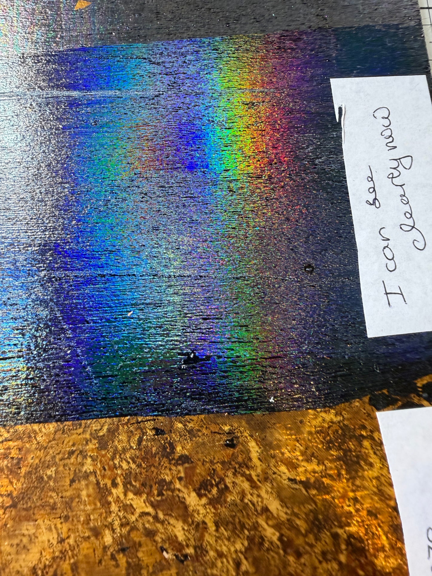i can see clearly 2.0 foil transparent