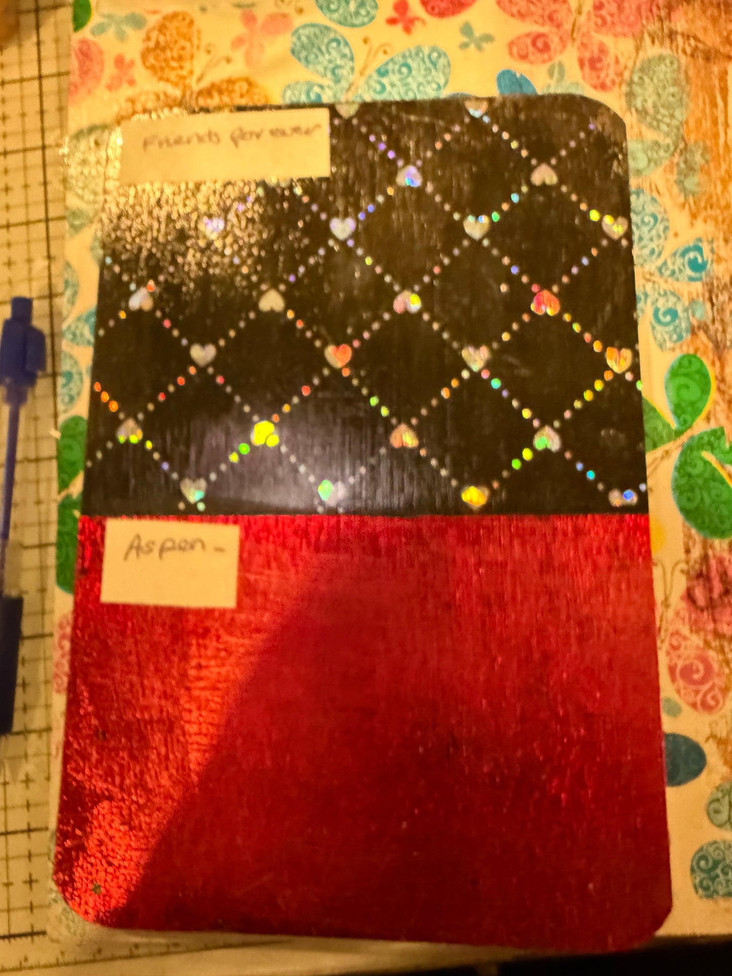 aspen red foil